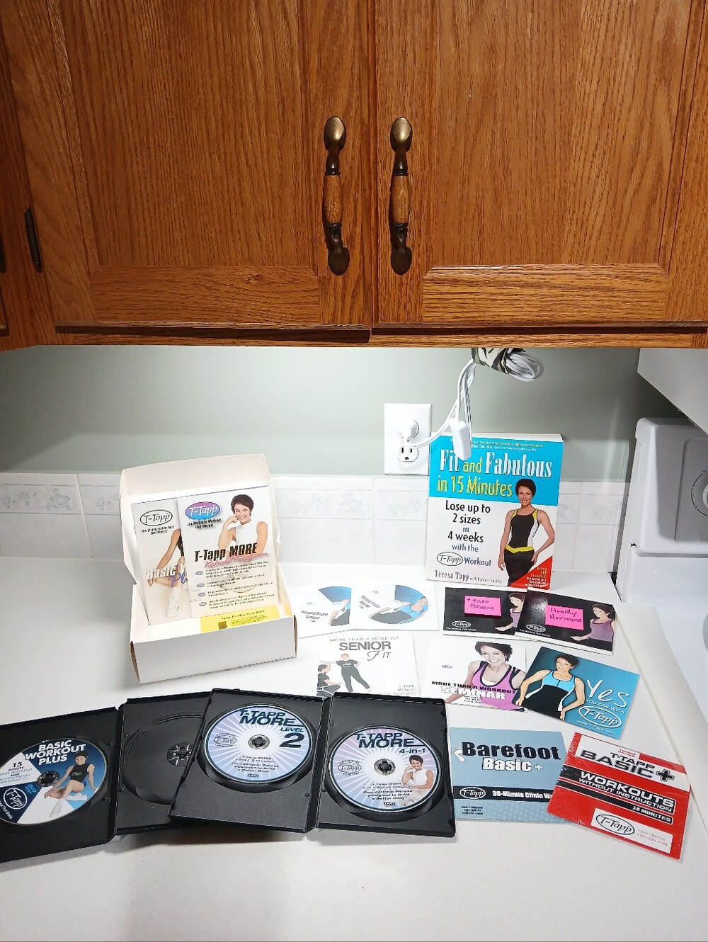 T-Tapp 12 DVD Set With Book And Box Basic Plus And More